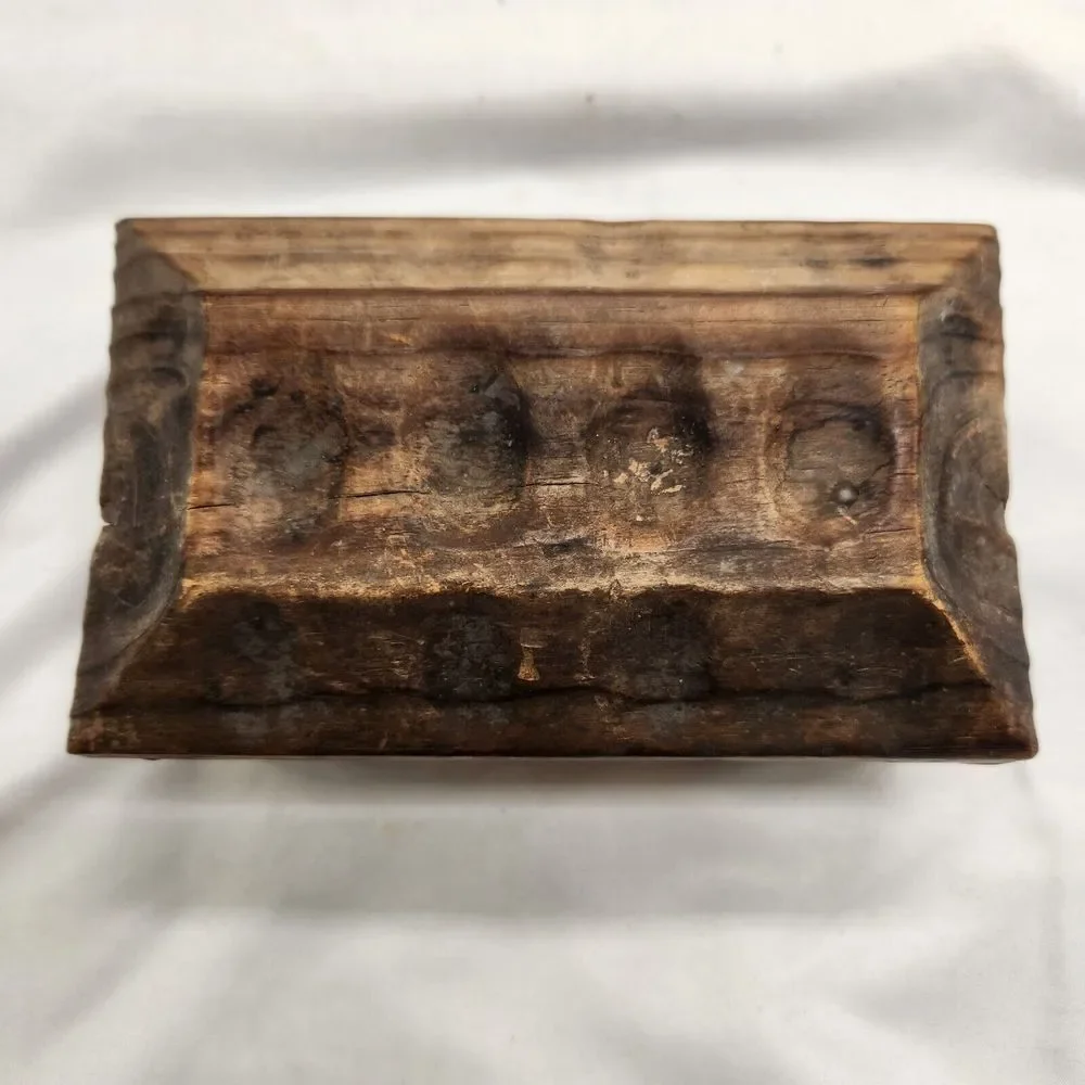 1960s Witco Treasure Chest JEWERY Box Trinket Stash Vintage Mid-Century Tiki Ha.